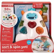 Explore & More Sort & Spin Yeti