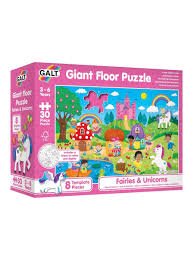 Fairies And Unicorns Giant Floor Puzzle