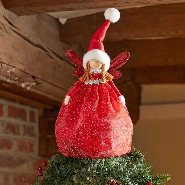 Fairy Magic Tree Topper - Ruby 33cm
