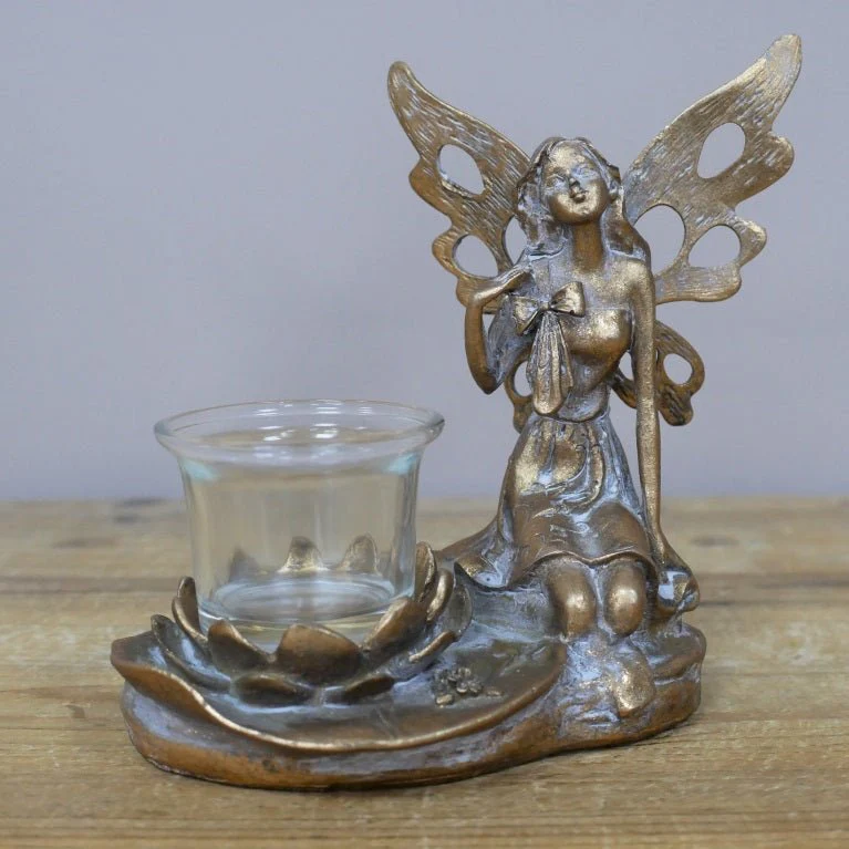 Fairy Tealight Holder 16cm