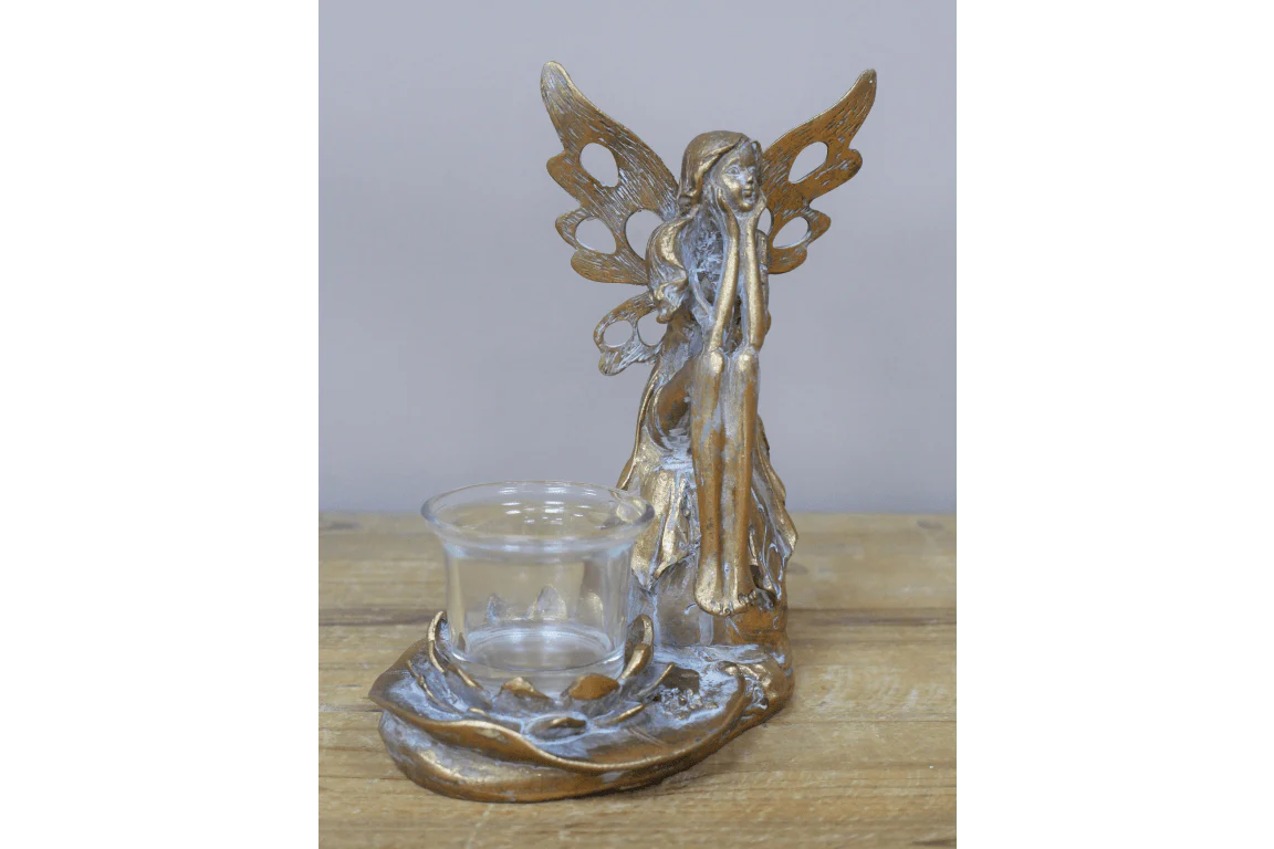 Fairy Tealight Holder 19cm - Image 2