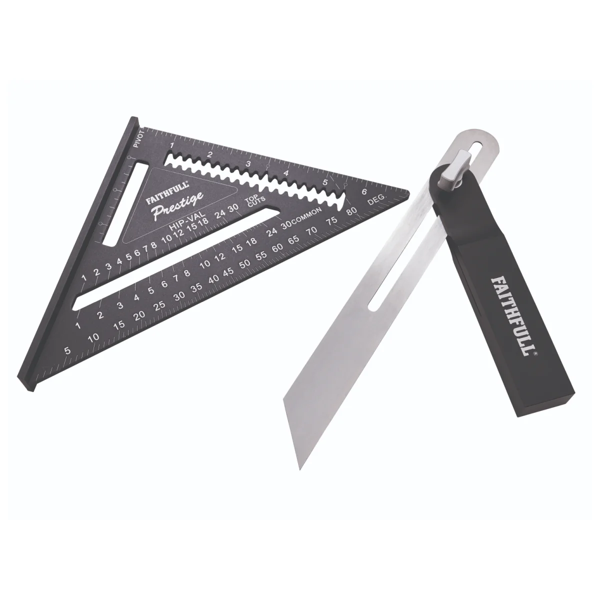 Faithfull CNC Sliding Bevel & Quick Square Set