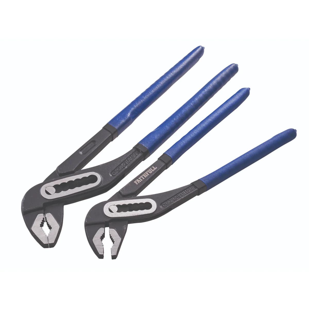 Faithfull Waterpump Plier Twin Pack (250 & 300mm (10 & 12in)