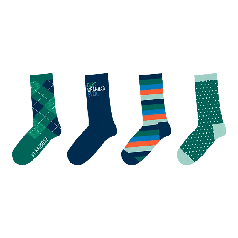 Father's Day Grandad Socks Gift Set 4PK - Image 2