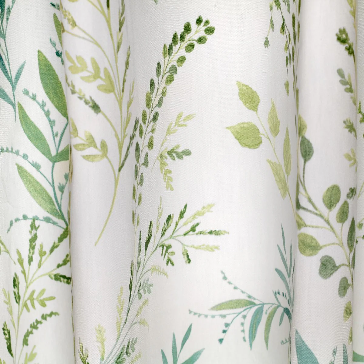 Fernworthy Green Eyelet Curtains 66 x 72 - Image 3
