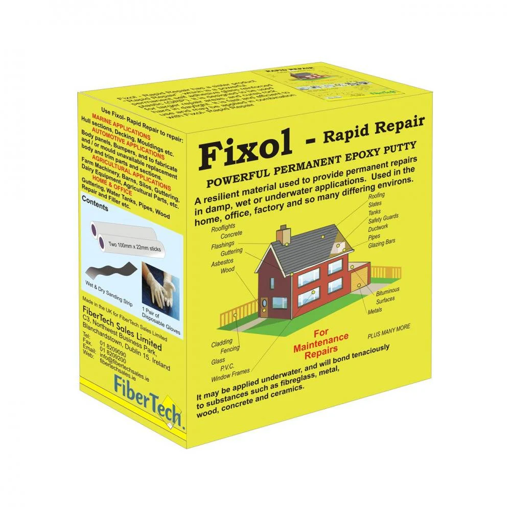 Fiber Tech Fixol - Rapid Repair Epoxy Putty