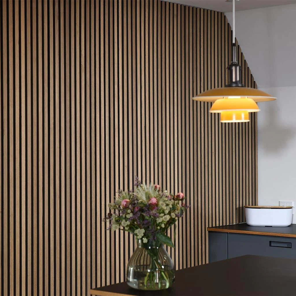 Fibrotech Basic Acoustic Panel 2.44mx605x22mm Oiled Oak - Image 7