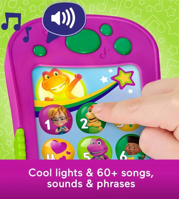 Fisher Price Barneys World Hey Barney Phone - Image 3