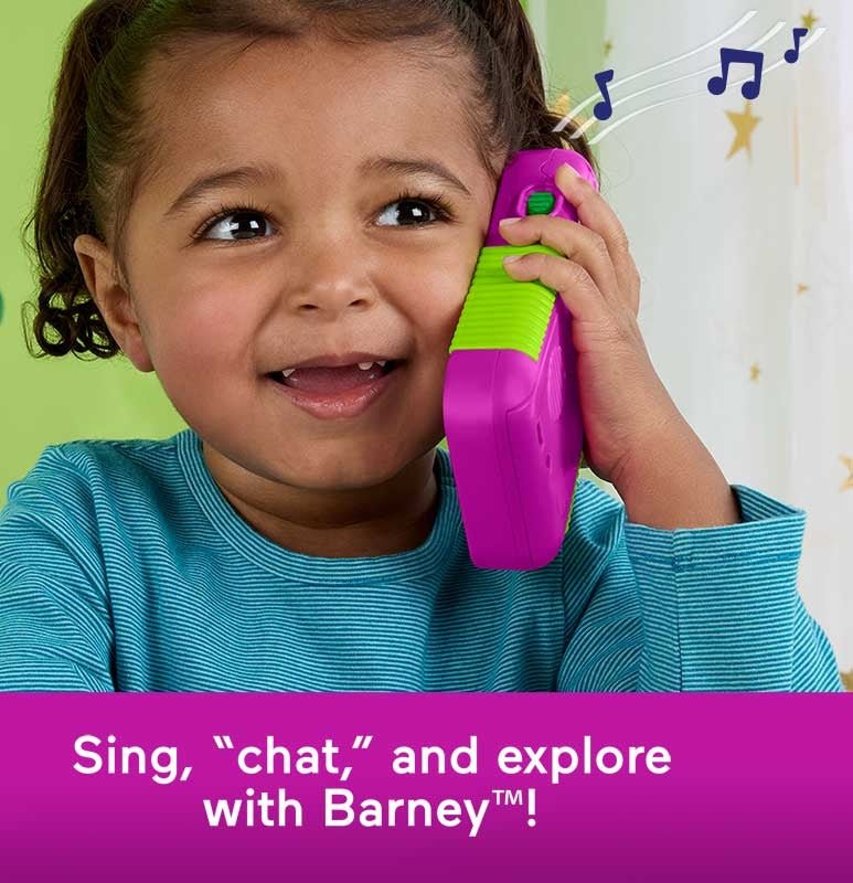 Fisher Price Barneys World Hey Barney Phone - Image 4