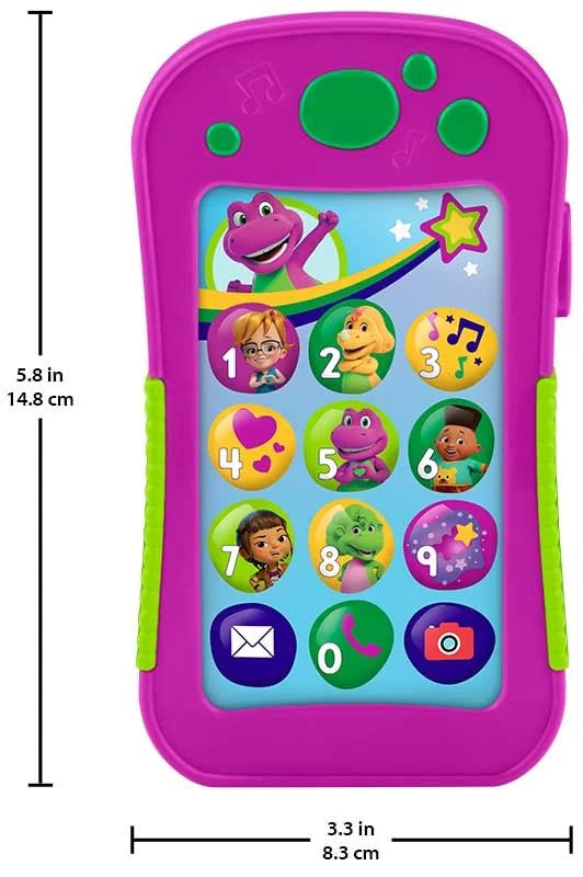 Fisher Price Barneys World Hey Barney Phone - Image 5