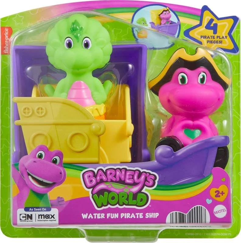 Fisher Price Barney's World Pirate Ship