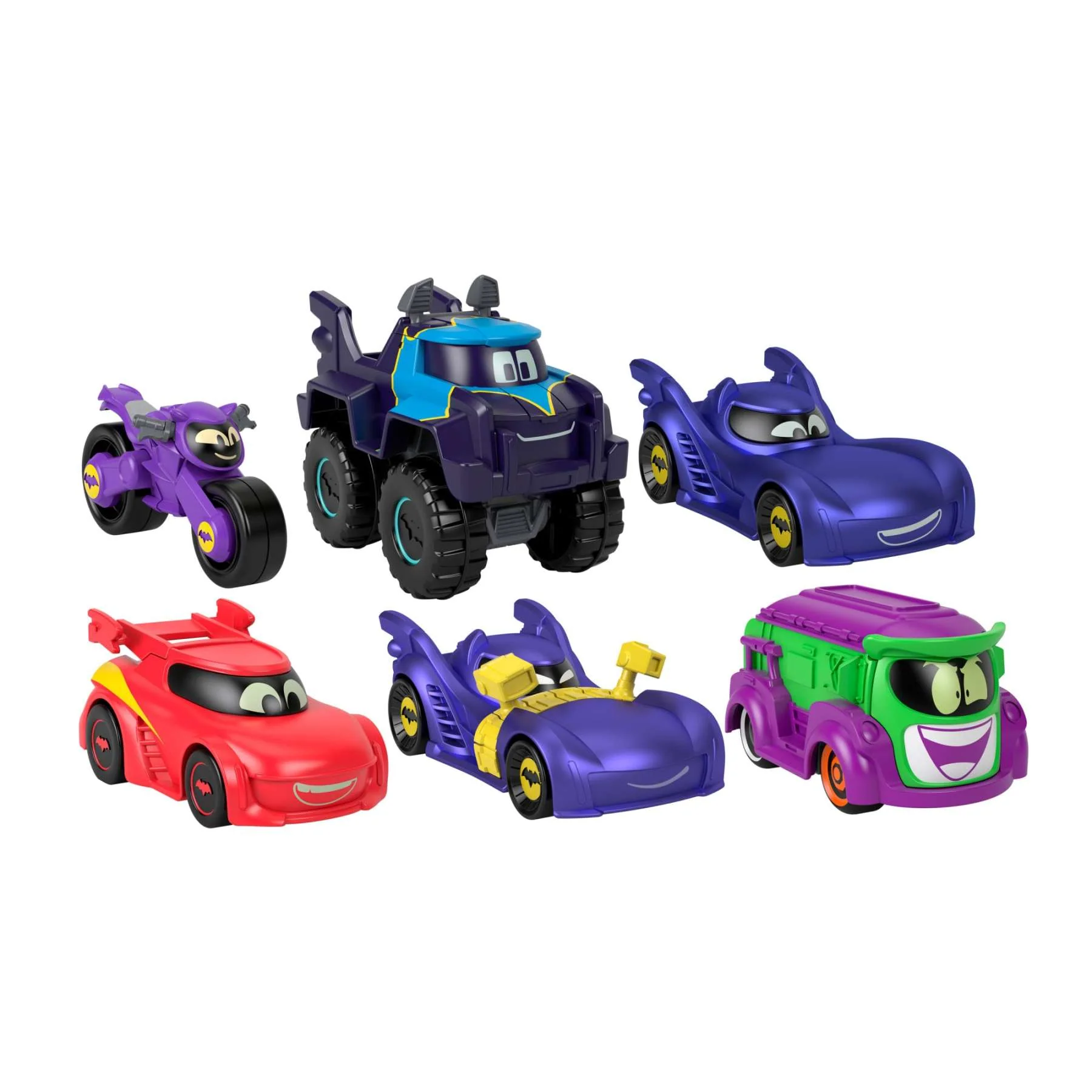 Fisher Price Batwheels 1:55 Vehicle Die-Cast Car Assorted Styles