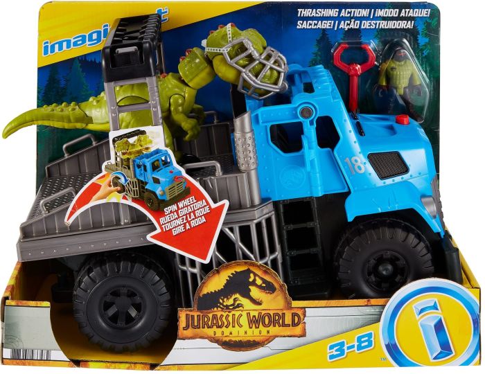 Fisher Price Imaginext Jurassic World Domination Dino Riot Truck