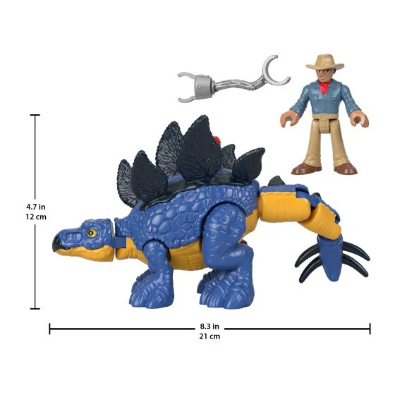 Fisher Price Imaginext Jurassic World Domination Stegosaurus - Image 3