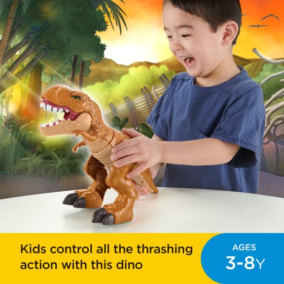 Fisher Price Imaginext Jurassic World Domination Thrashin Action T-Rex - Image 2