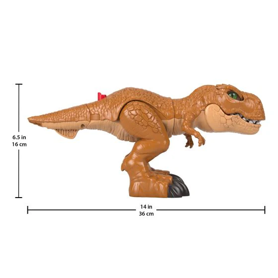Fisher Price Imaginext Jurassic World Domination Thrashin Action T-Rex - Image 3