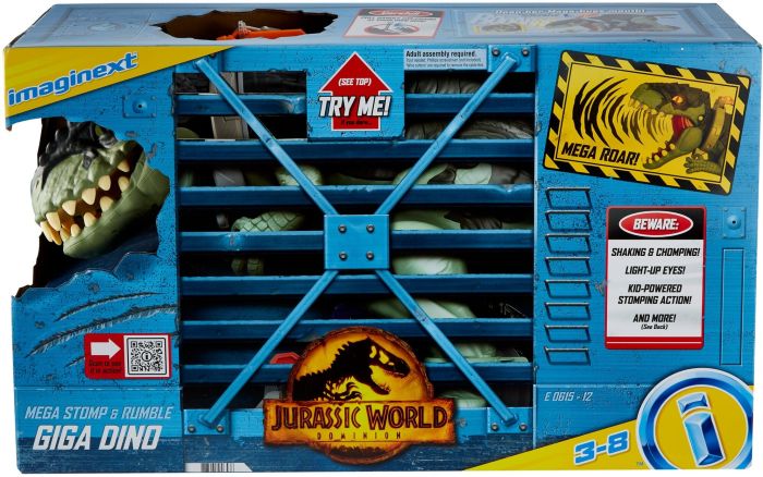 Fisher Price Imaginext Jurassic World Domination Tv Driver Dino - Image 2