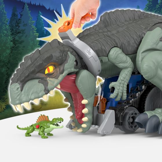 Fisher Price Imaginext Jurassic World Domination Tv Driver Dino - Image 4
