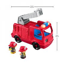 Fisher Price Little People Fire Truck - Image 3