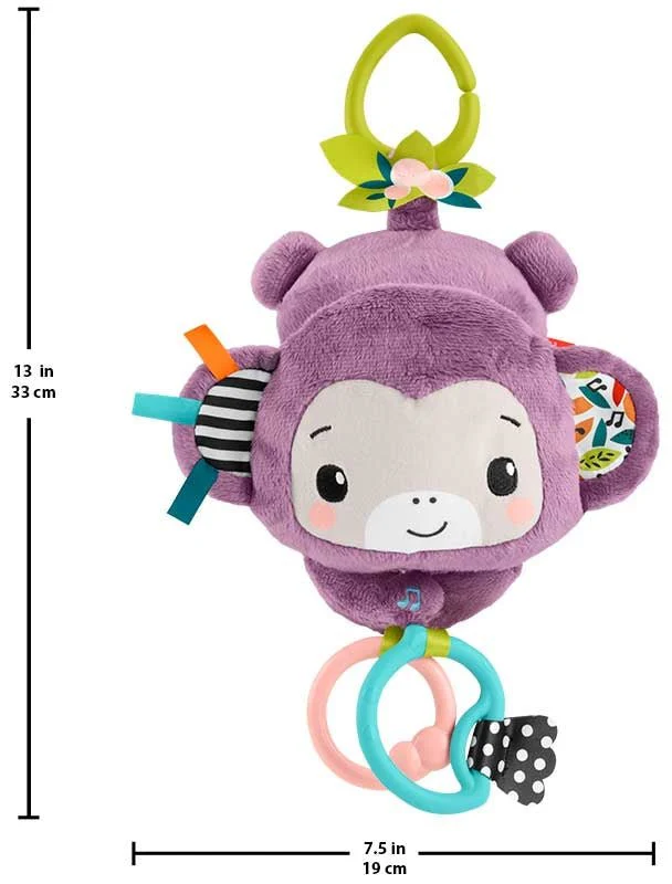 Fisher-Price Sing & Go Purple Monkey - Image 2