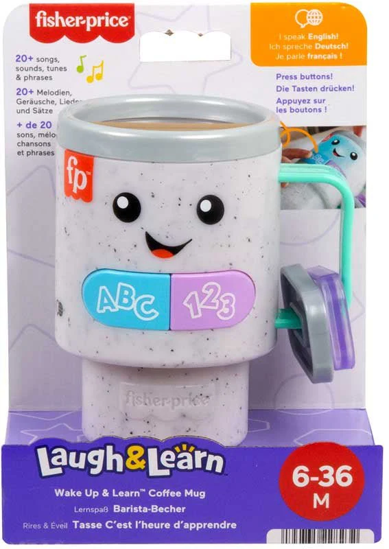 Fisher Price Wake Up & Learn Coffee Cup