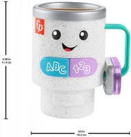 Fisher Price Wake Up & Learn Coffee Cup - Image 4