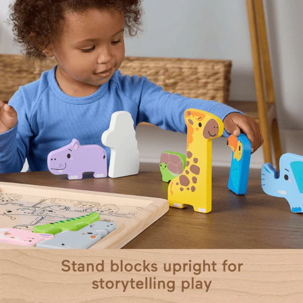 Fisher Price Wooden Animal Puzzle - Image 4
