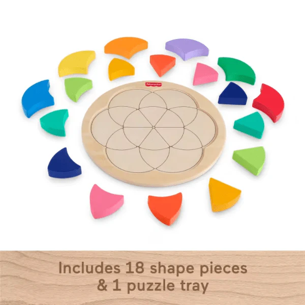 Fisher Price Wooden Colour Wheel Puzzle - Image 4