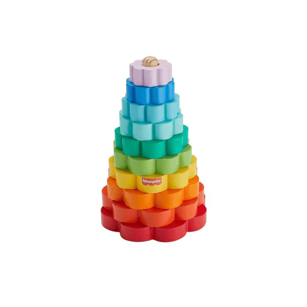 Fisher Price Wooden Ring Stacker - Image 2