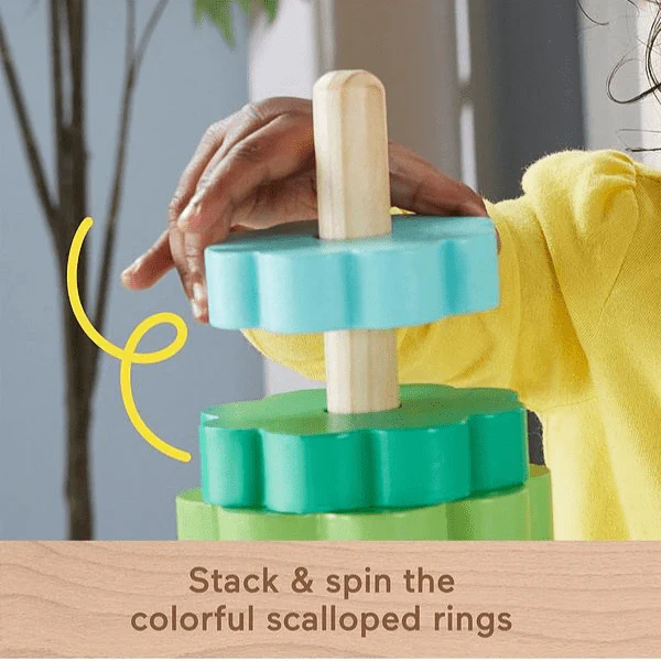 Fisher Price Wooden Ring Stacker - Image 4