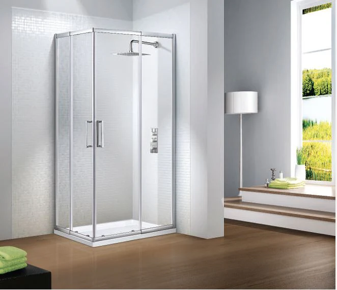 Flair Slimline Capella Offset Corner Entry 800 x 1000mm