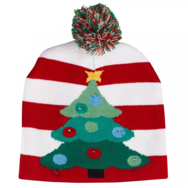 Flash! Party Beanie Hat - Xmas Tree - Image 2