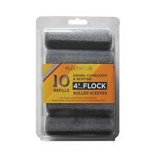 Fleetwood 4" Flock Roller Sleeve 10 Pack