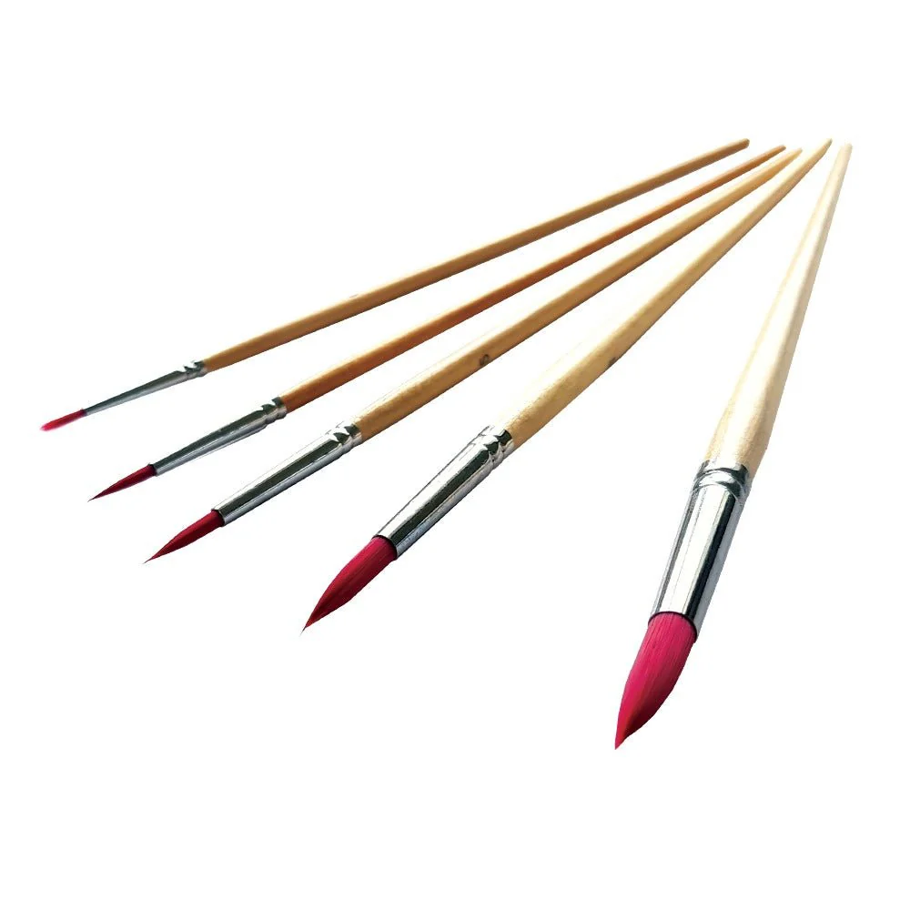 Fleetwood 5 Piece Artist Synthetic Brush Set