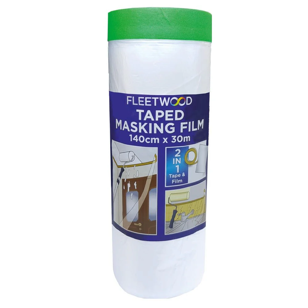 Fleetwood Pre Taped Film Dust Sheet