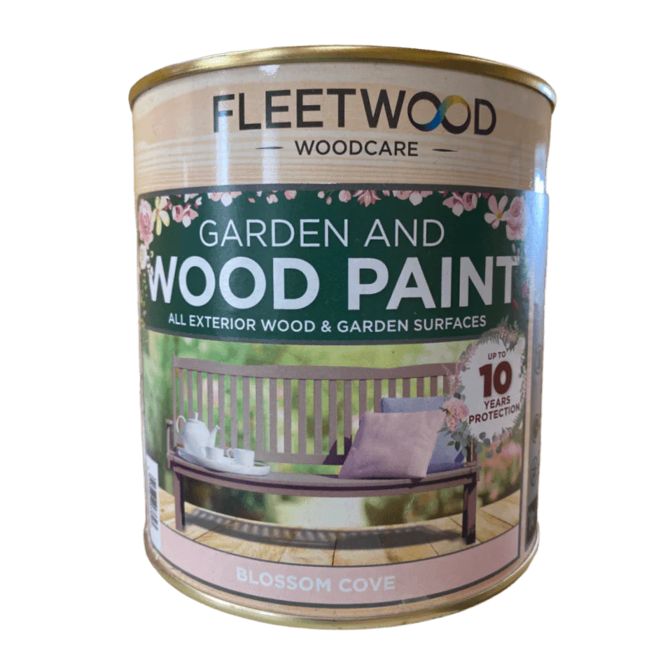 Fleetwood Superflex Garden & Wood Paint Blossom Cove 1Ltr