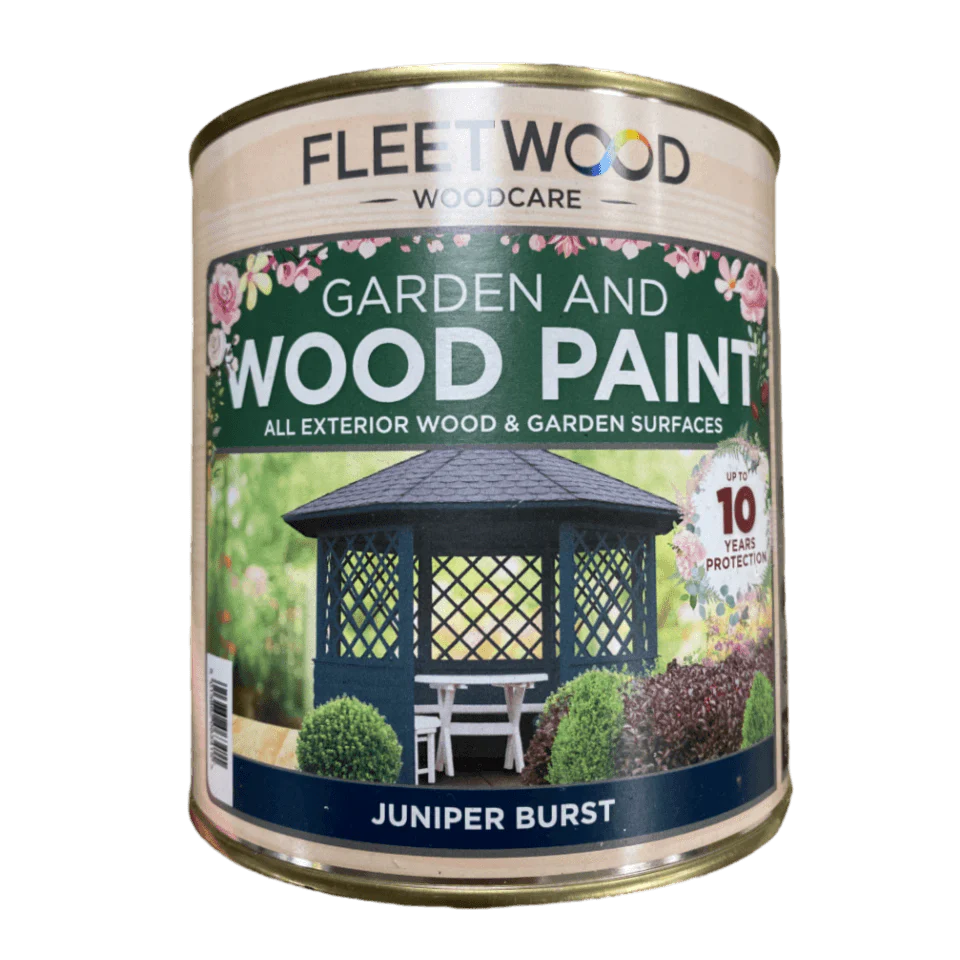 Fleetwood Superflex Garden & Wood Paint Juniper Burst 1Ltr