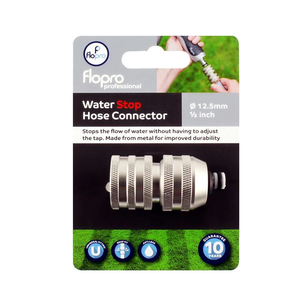Flopro Professional Water Stop Hose Connector