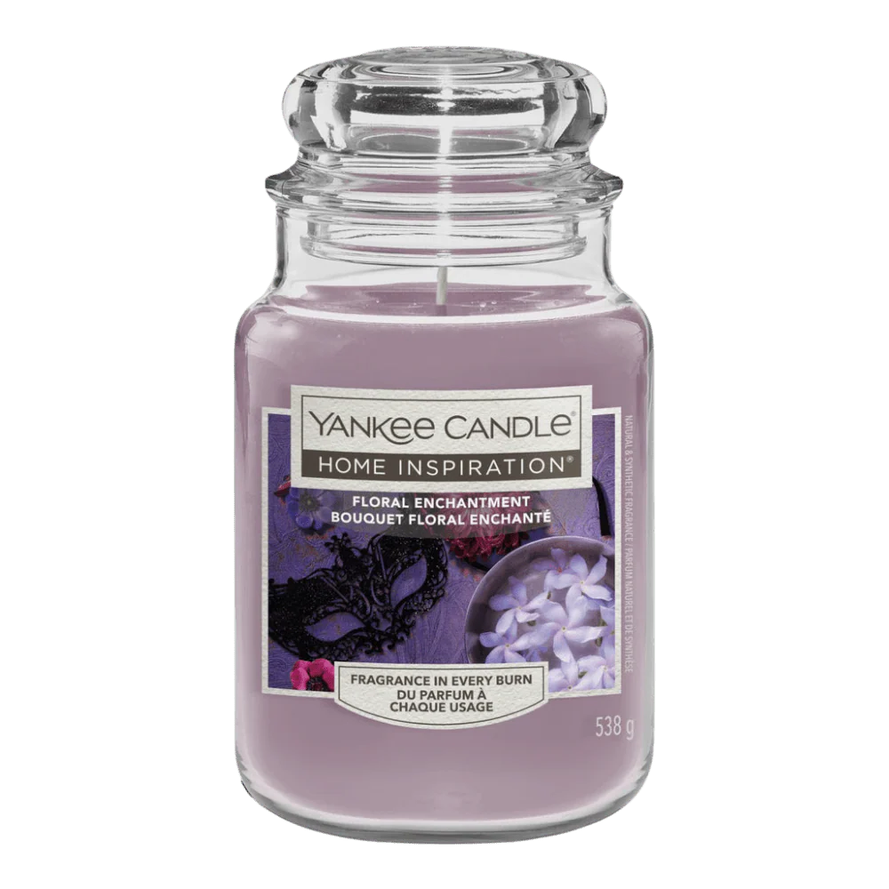 Floral Enchantment Home Inspirations Large Yankee Candle 538g