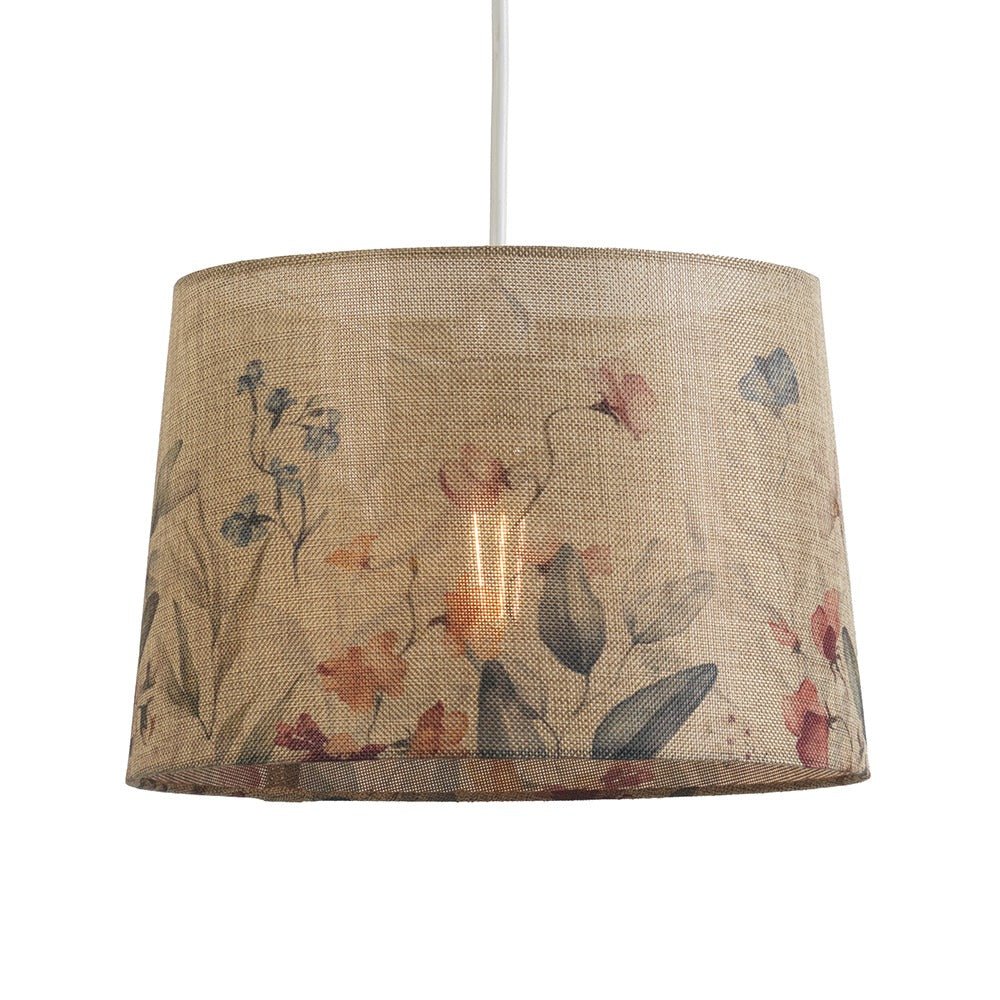Flower Drum Ceiling Shade 12" - Image 2