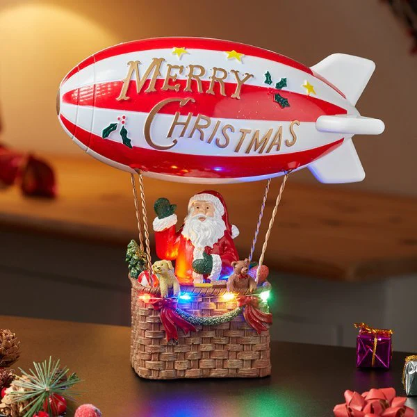 Flying! SantaScene Air Balloon Battery Operated
