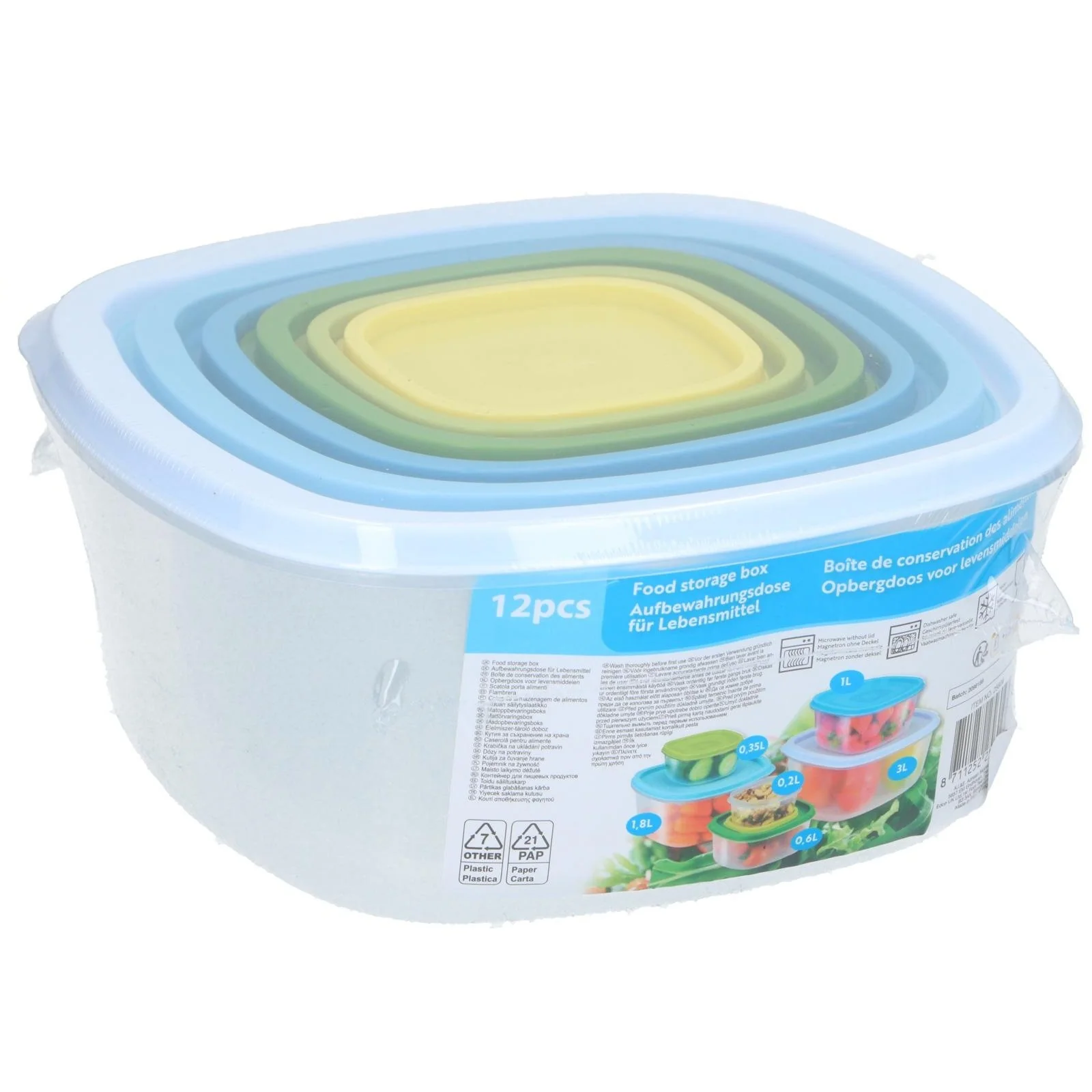 Food Storage Set 12 pcs