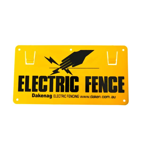 Forcefield Electric Fence Sign