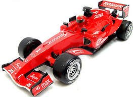 Formula One Racing Car F1 Racing Car Friction Powered Car Toy 1:18 Scale