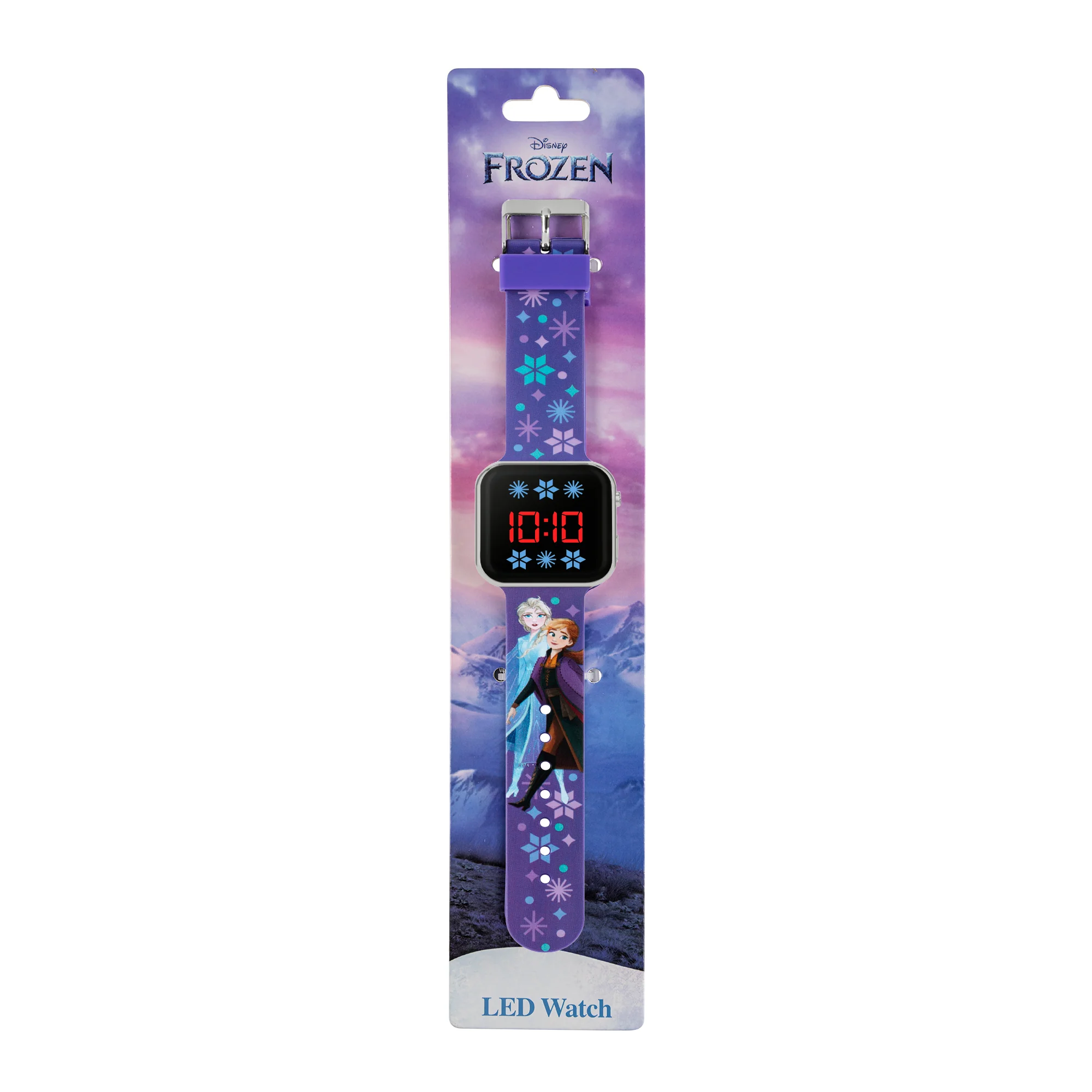 Frozen 2 Purple Strap Led Watch - Image 4