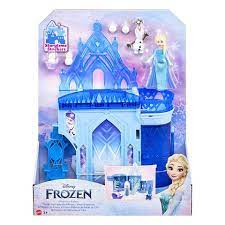 Frozen Small Dolls Elsa'S Snowy Surprise Castle Playset