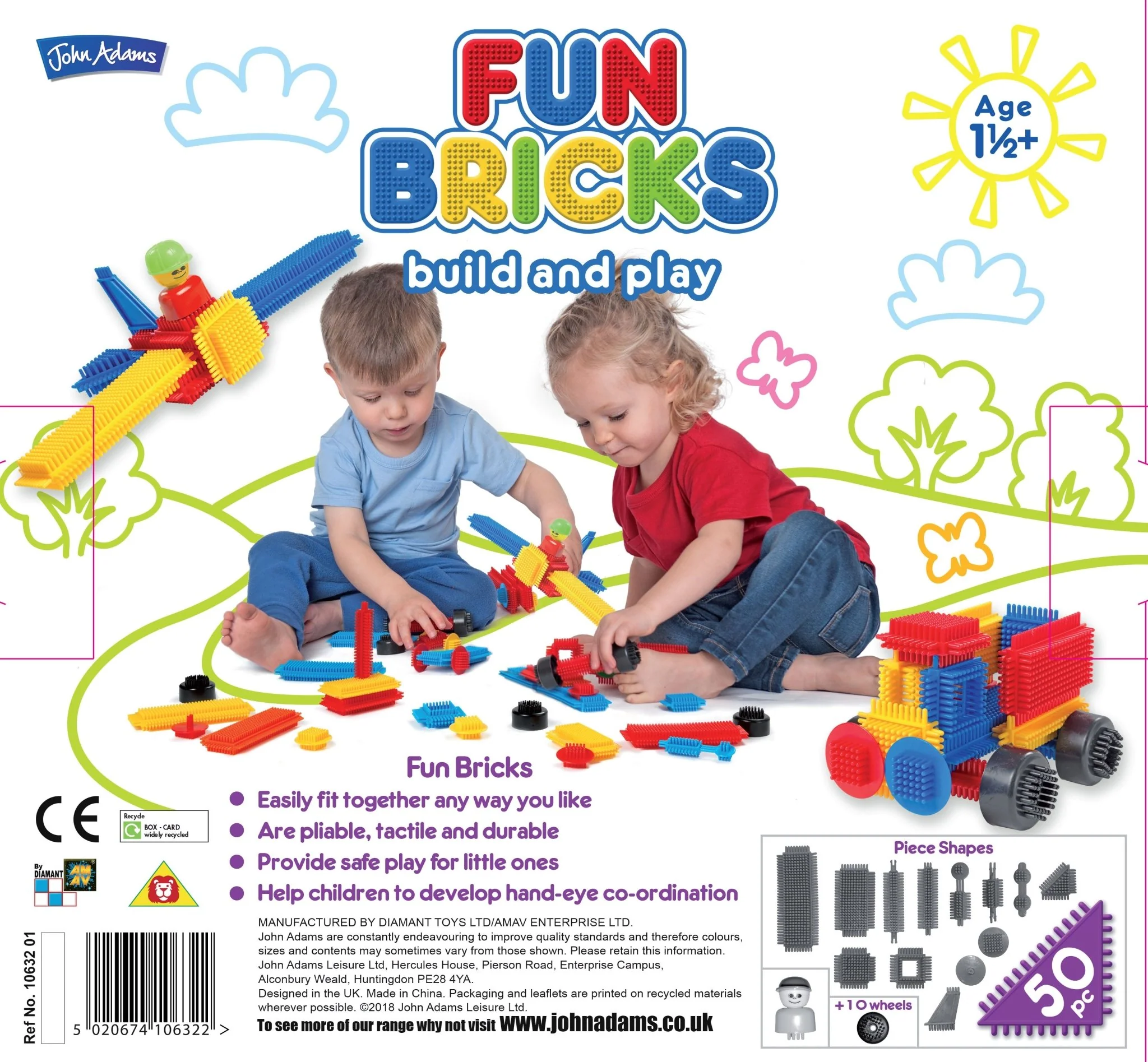 Fun Bricks 50Pk - Image 2