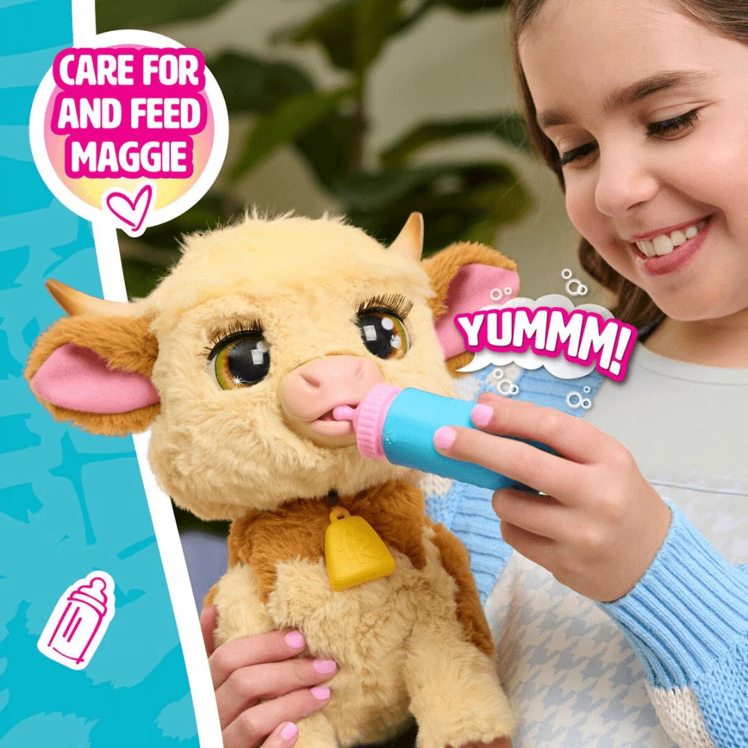 FurReal Maggie The Feed Follow Cow - Image 2