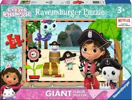 Gabby's Dollhouse 24Pc Giant Floor Puzzle