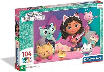 Gabby's Dollhouse Jigsaw Puzzle 104 Pieces